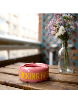 Ashtray Fucking habit pink