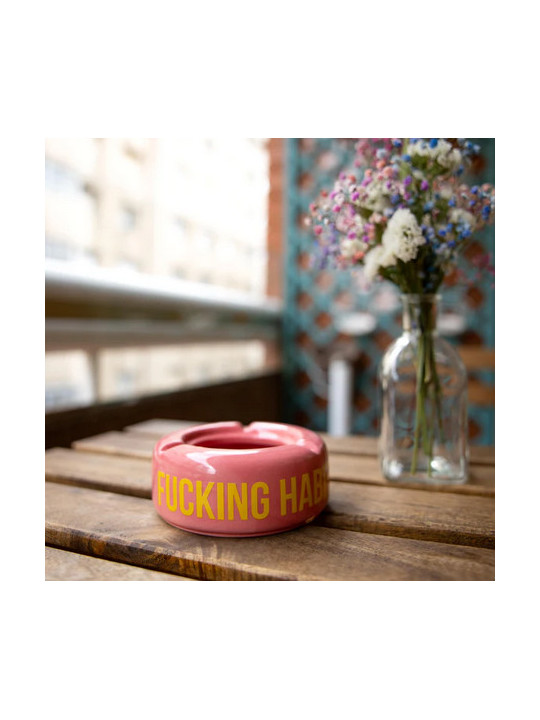 Ashtray Fucking habit pink
