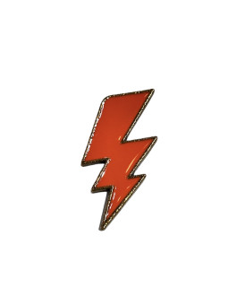 Clip-on pin Ray orange