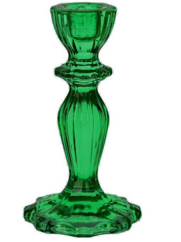 Bougeoir en verre