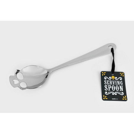 Cuillère de service crâne