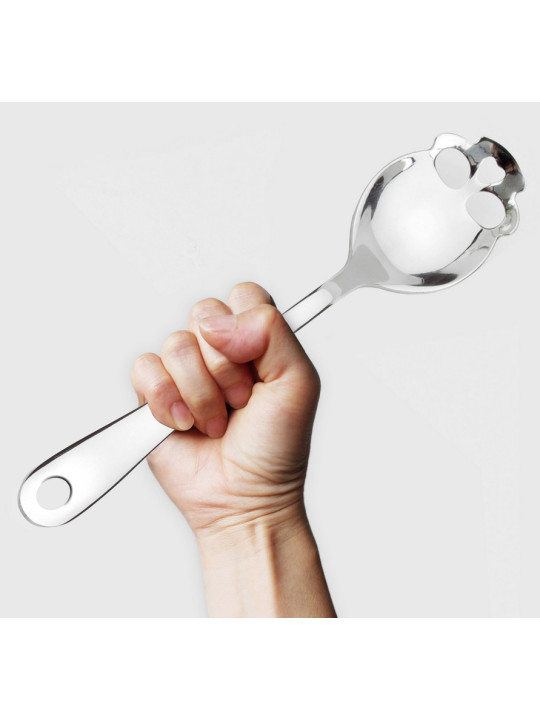 Cuillère de service crâne
