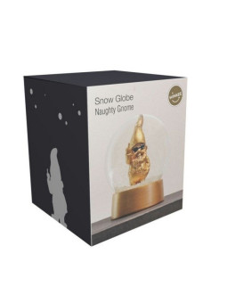 Boule à neige Gnome doré