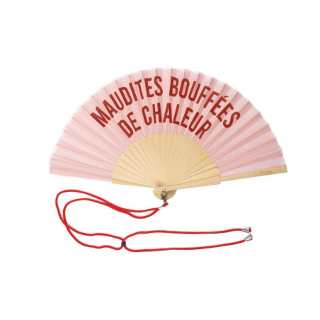 Maudites bouffées de chaleur Hand Fan