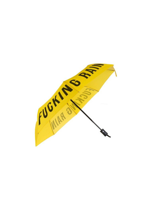 Parapluie Fucking Rain jaune