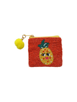 Porte-monnaie en perles Ananas