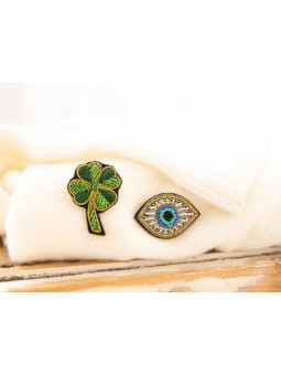 Clover Brooch