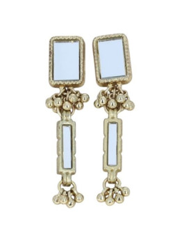 Boucles d'oreilles Indiennes à facettes