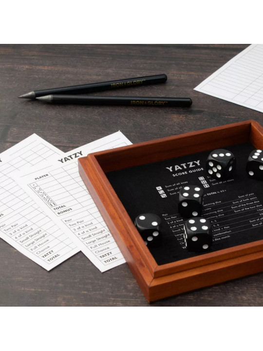 Jeu en bois - Yatzy