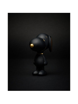 Figurine Snoopy debout 12cm noire