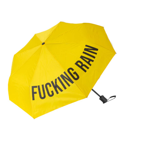 Umbrella Fucking Rain - yellow