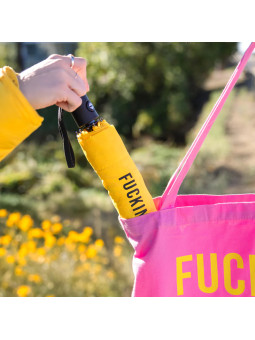 Umbrella Fucking Rain - yellow