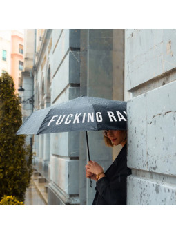 Parapluie Fucking Rain - noir