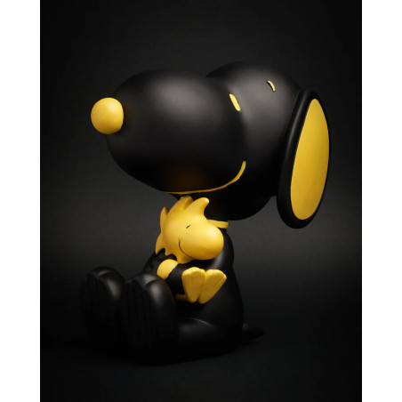 Statue Snoopy Woodstock Big 25 Cm black