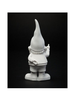White Fuck Gnome Statue 12cm