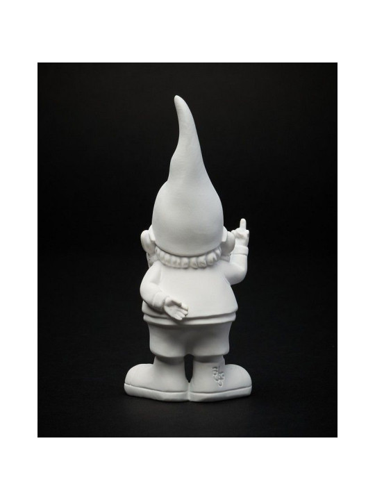 White Fuck Gnome Statue 12cm
