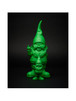 Green Fuck Gnome Statue 12cm