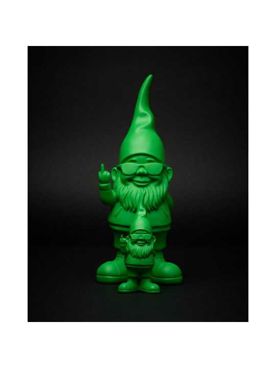 Green Fuck Gnome Statue 12cm