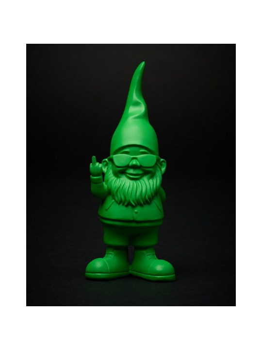Green Fuck Gnome Statue 12cm