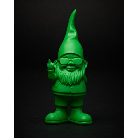 Green Fuck Gnome Statue 12cm