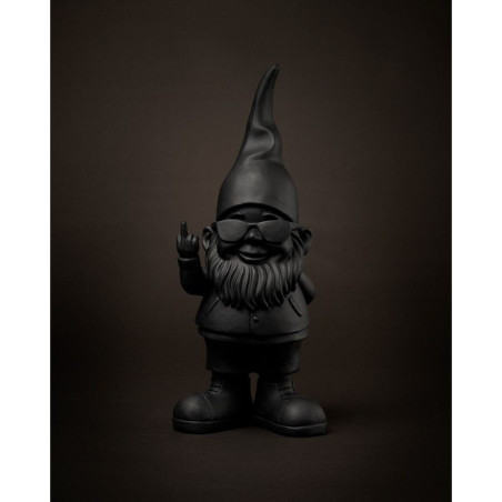Black Fuck Gnome Statue 12cm