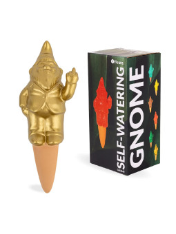 Golden Self-Watering Gnome – Water your plants effortlessly