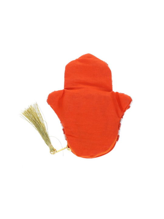Porte-Monnaie Main de Fatma Brodé – Accessoire Protecteur en Perles | Maison Thomassin