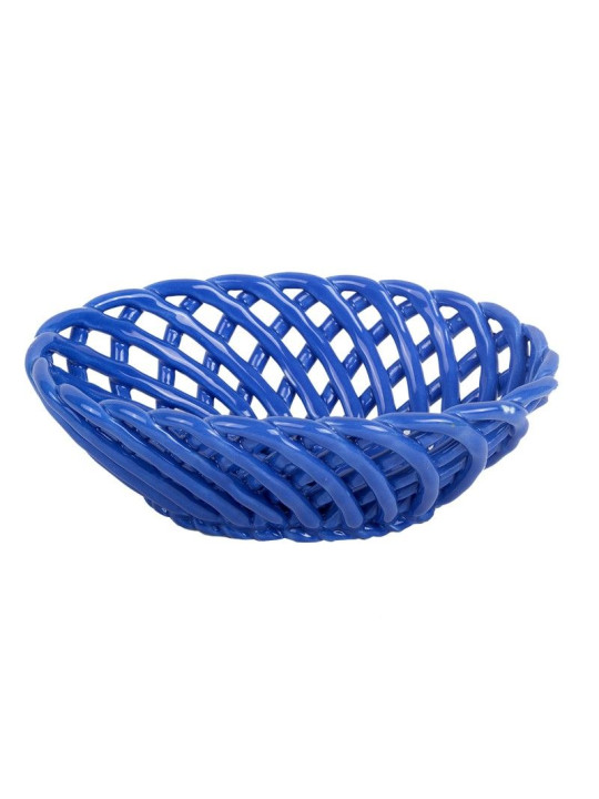 Coupe déco porcelaine bleu