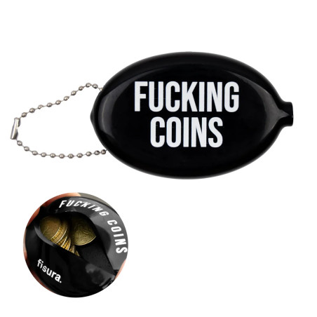 Porte-monnaie vintage - Fucking Coins
