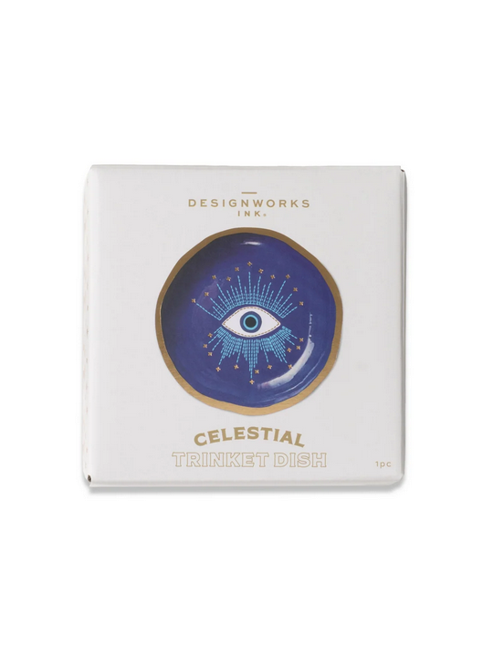Celestial Ceramic Trinket Dish - The Eye