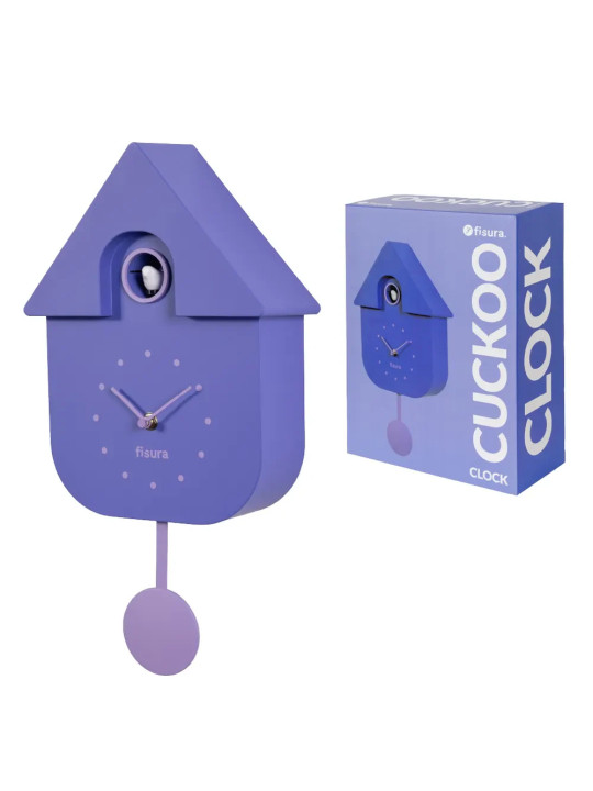Horloge à Coucou - Mauve