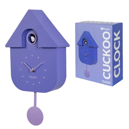 Horloge à Coucou - Mauve