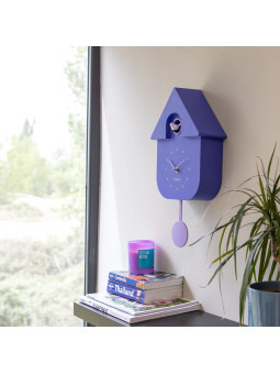 Horloge à Coucou - Mauve