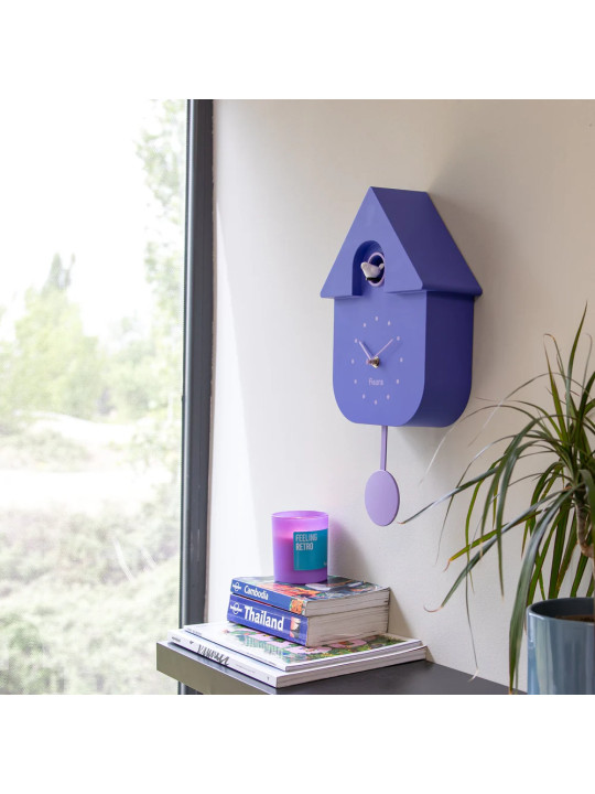 Horloge à Coucou - Mauve