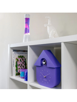 Horloge à Coucou - Mauve