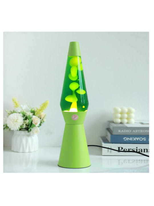 Lava lamp - apple green