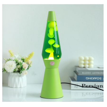 Lava lamp - apple green