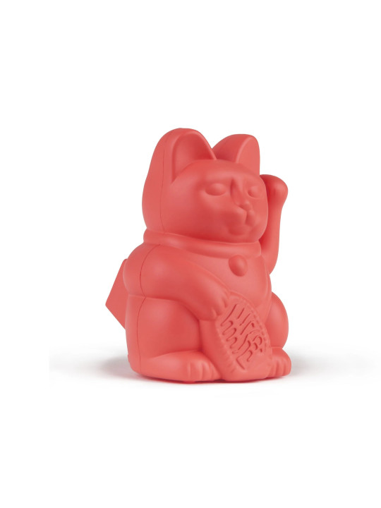 Solar Lucky Cat - Neon Orange