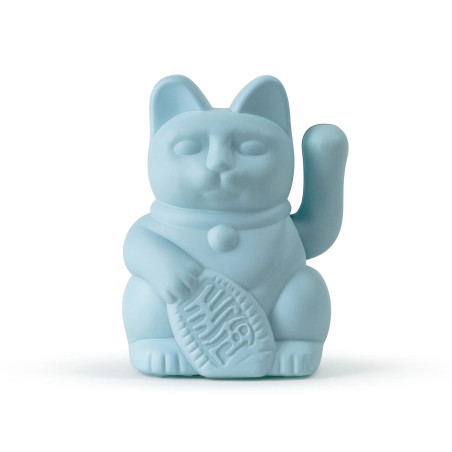 Lucky Cat solaire - bleu
