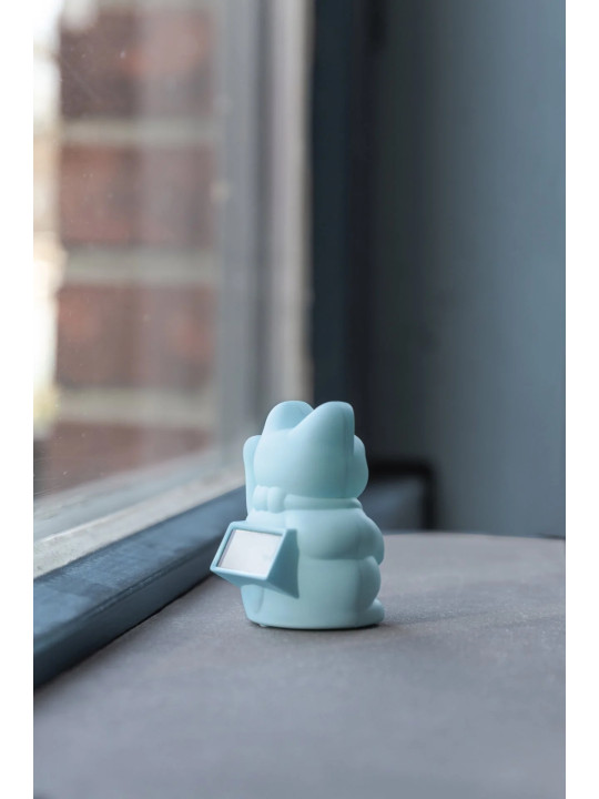 Solar Lucky Cat - Blue