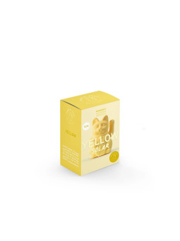 Lucky Cat solaire - jaune