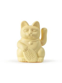 Lucky Cat solaire - jaune