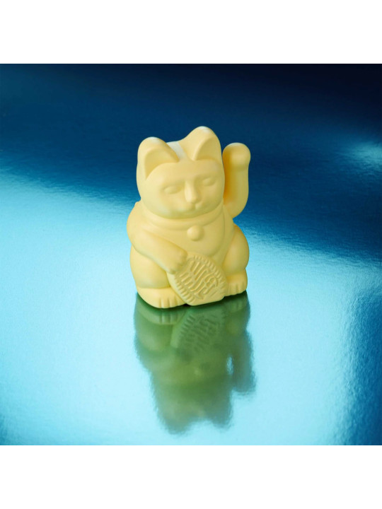 Lucky Cat solaire - jaune