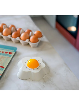 Minuteur de Cuisine Œuf – Timer Design Œuf au Plat | Maison Thomassin – Lyon