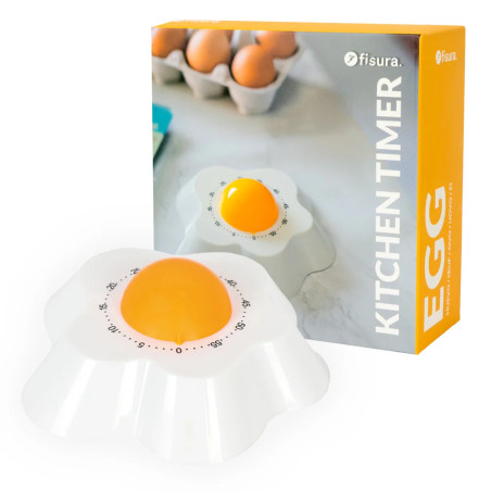 Minuteur de Cuisine Œuf – Timer Design Œuf au Plat | Maison Thomassin – Lyon