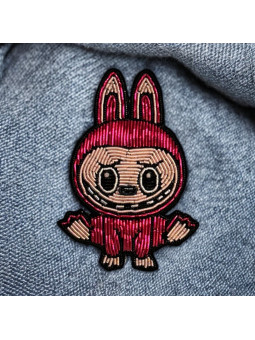 Labubu Brooch – Embroidered Edition