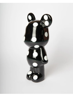 Tirelire Teddy 24cm - black