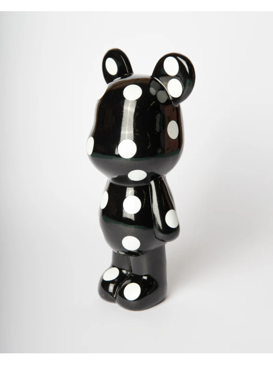 Tirelire Teddy 24cm - black