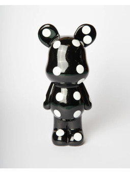Tirelire Teddy 24cm - black