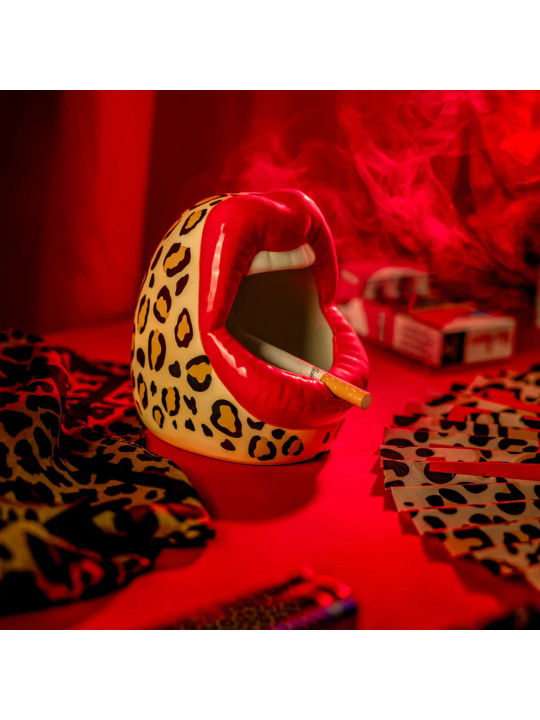 Mouth Ashtray Leopard
